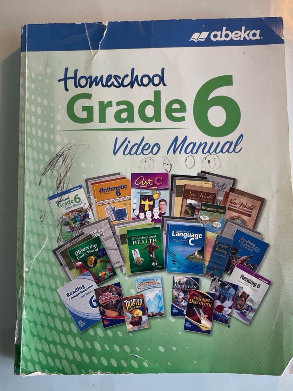 abeka Grade 6 Video Manual - Green